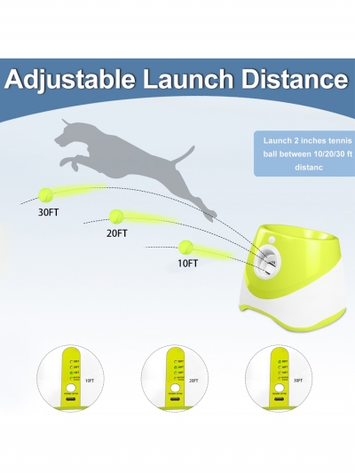 Автоматическая катапульта для собак PawBall 3 мяча-4